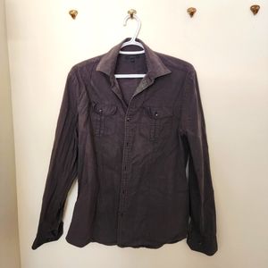 Men's Charcoal Grey Shirt